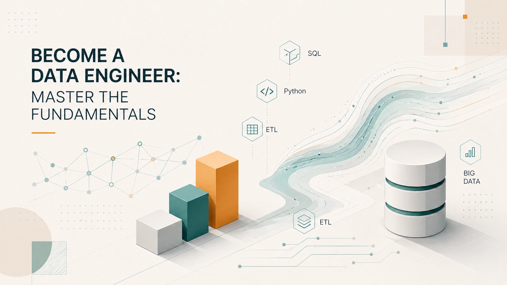 Abstract data engineering visual